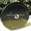 high quality black competition rubber bumper weight plates